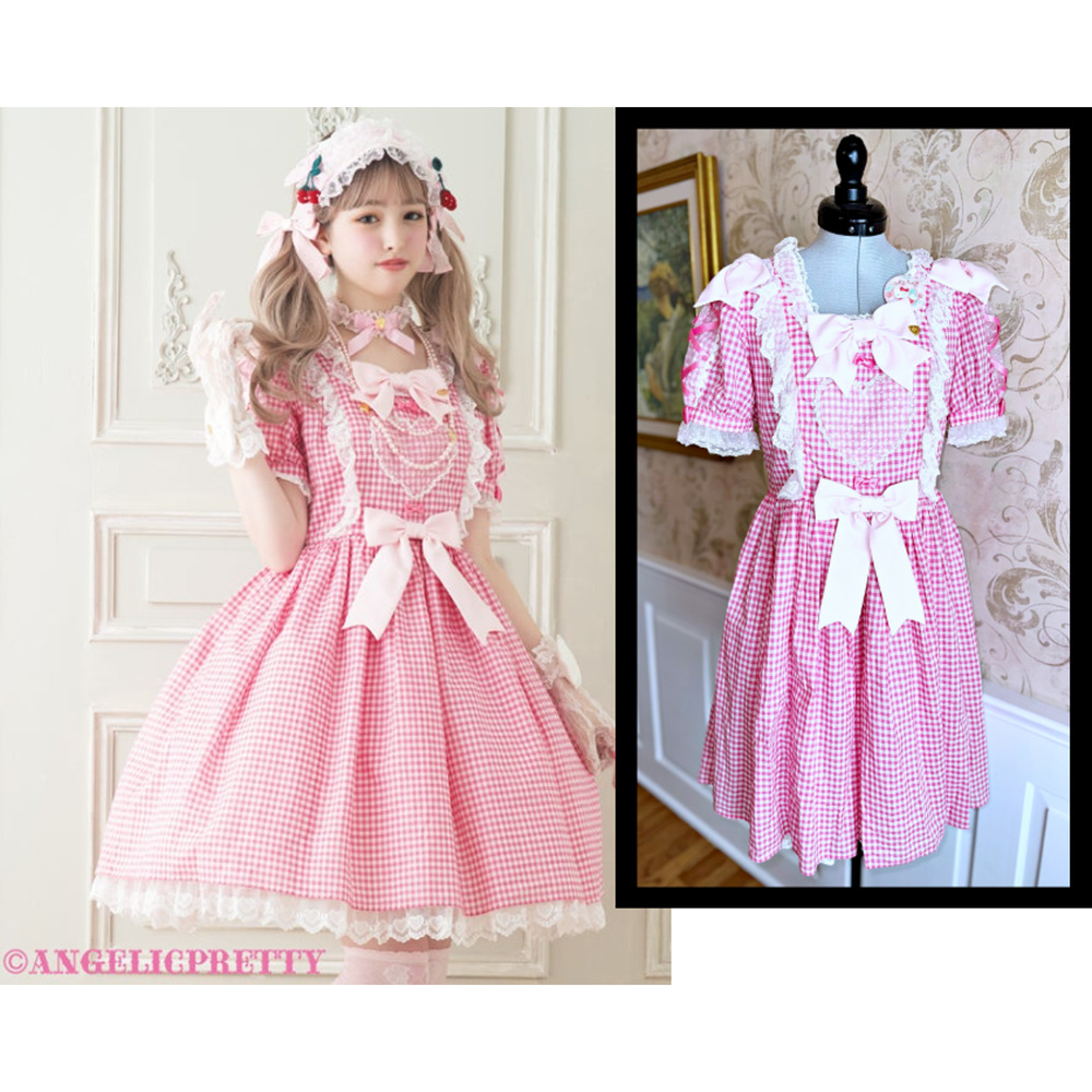 Angelic Pretty Lovely a・la・mode OP Dress Sweet Lolita J Fashion Kawaii Japan
